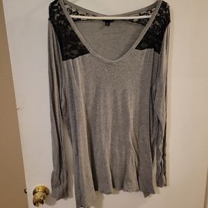 *3 for $10* Torrid, size 2, long sleeve with lace